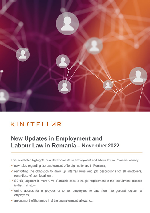 Kinstellar_Recent Romanian employment legislative changes EN